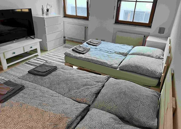 Zimmer In Innenstadtwohnung Ubytování v soukromí Würzburg